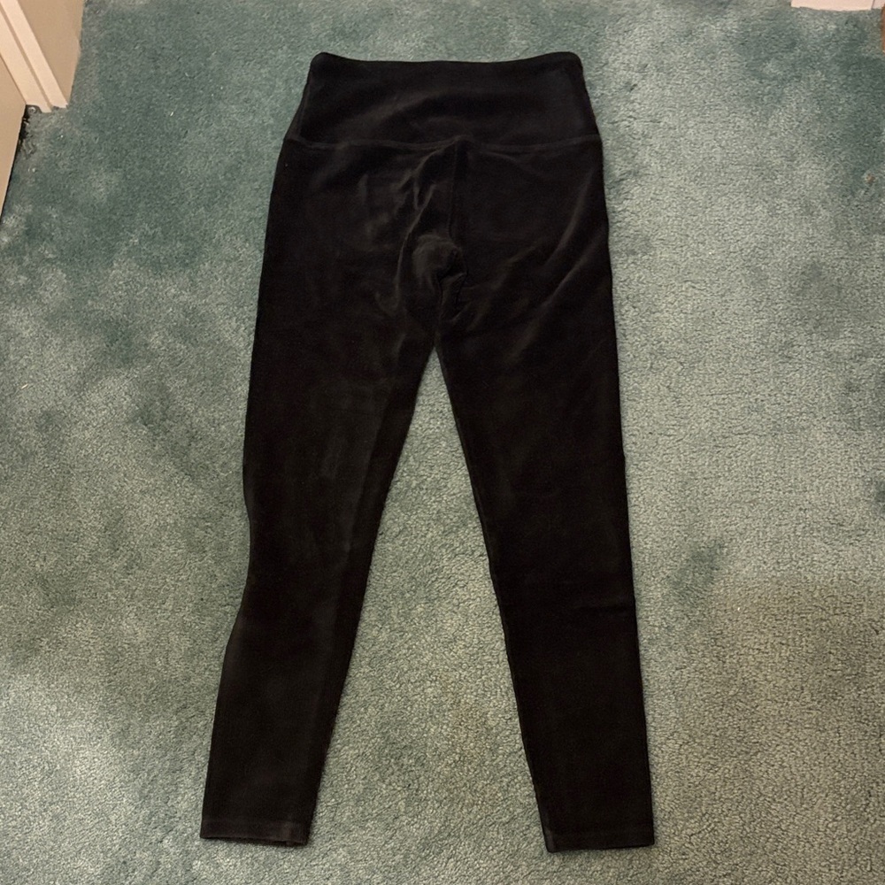 Intro. Black Corduroy Leggings - Picture 3 of 3